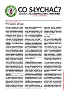 Informator Polskiego Towarzystwa Tatrzańskiego